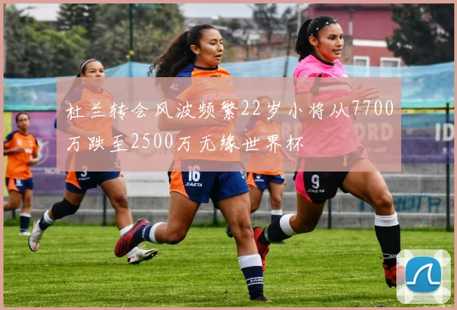 杜兰转会风波频繁22岁小将从7700万跌至2500万无缘世界杯